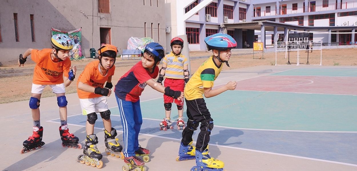 sports activity at ITm Global School