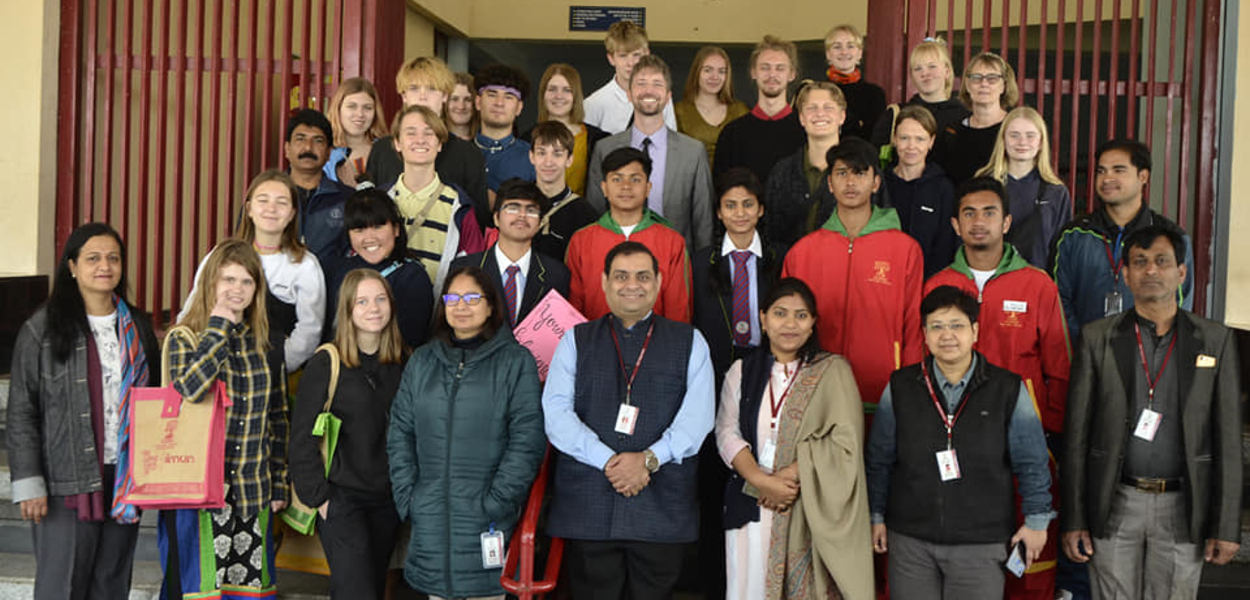 International Student visit at ITM Global School